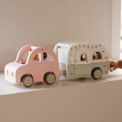 Little Dutch Speelgoed auto met caravan - Meerkleurig - Essentials