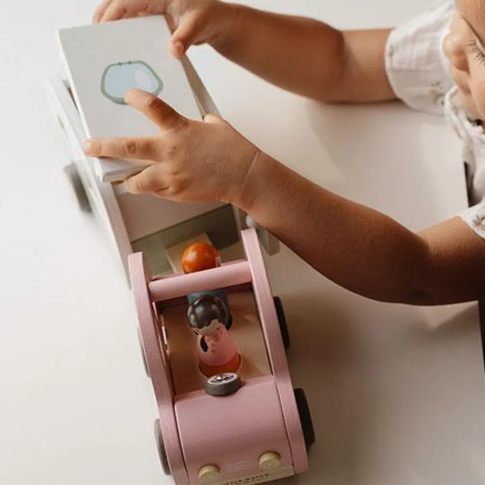 Little Dutch Speelgoed auto met caravan - Meerkleurig - Essentials