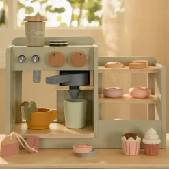 Little Dutch Speelgoed koffiehoek - Groen - Essentials