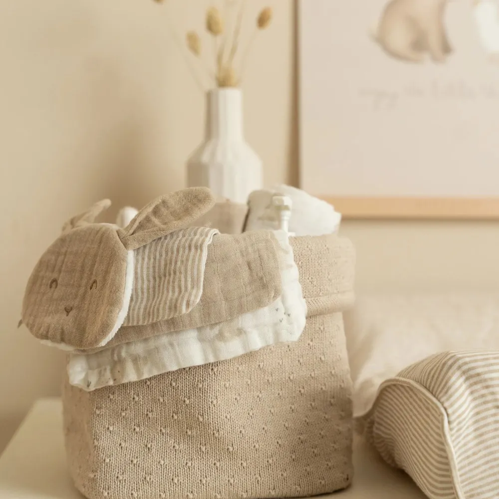 Little Dutch Speendoekje - Beige - Newborn Naturals - Baby Bunny