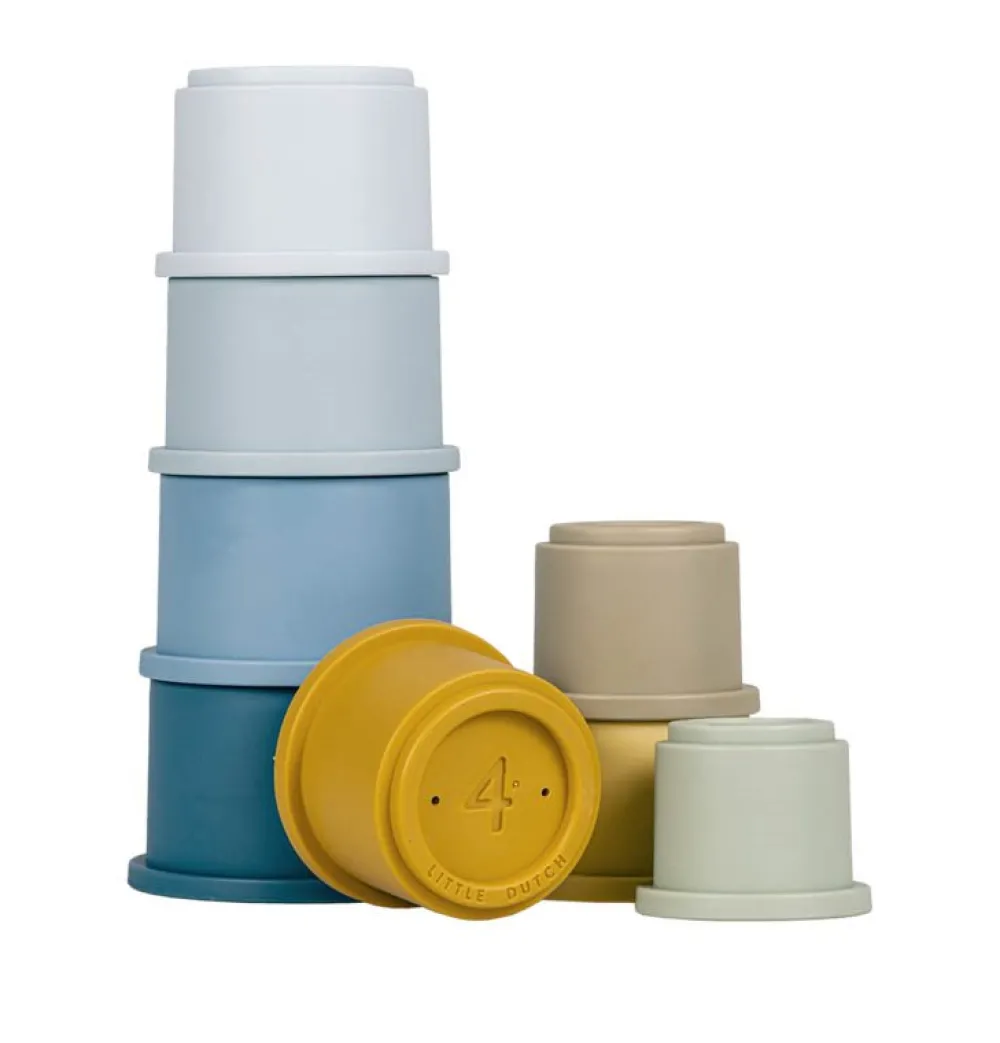 Little Dutch Stapelbekers Blauw