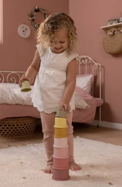 Little Dutch Stapelbekers Roze