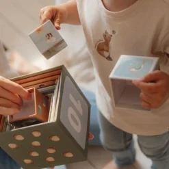 Little Dutch Stapelblokken - Blauw - Forest Friends