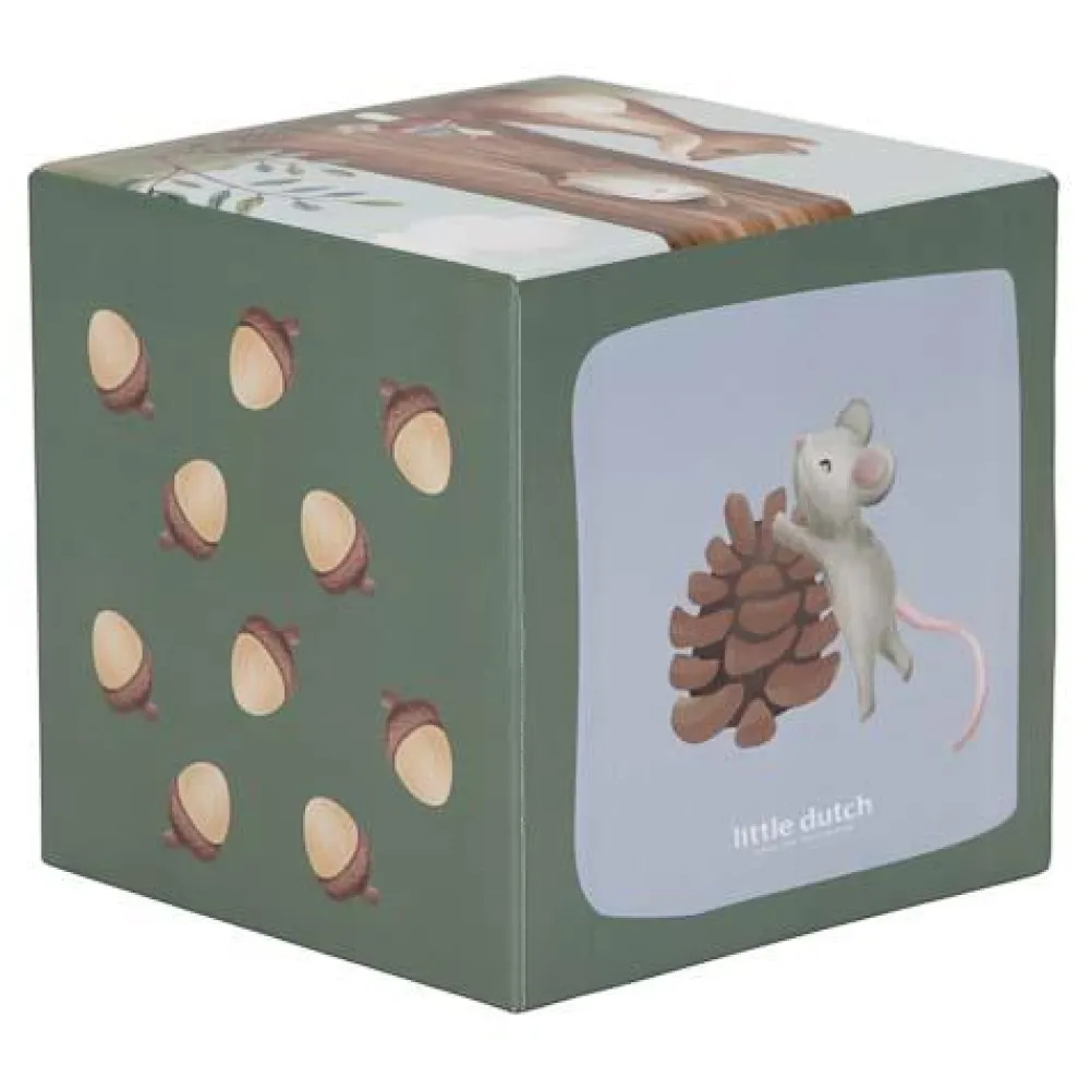 Little Dutch Stapelblokken - Blauw - Forest Friends