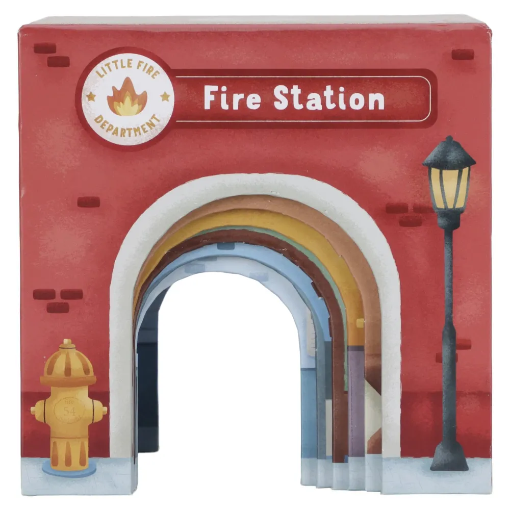 Little Dutch Stapelblokken met auto's – Meerkleurig – Essentials