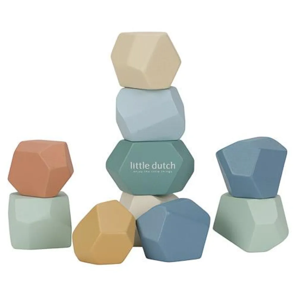 Little Dutch Stapelstenen - Meerkleurig - Forest Friends