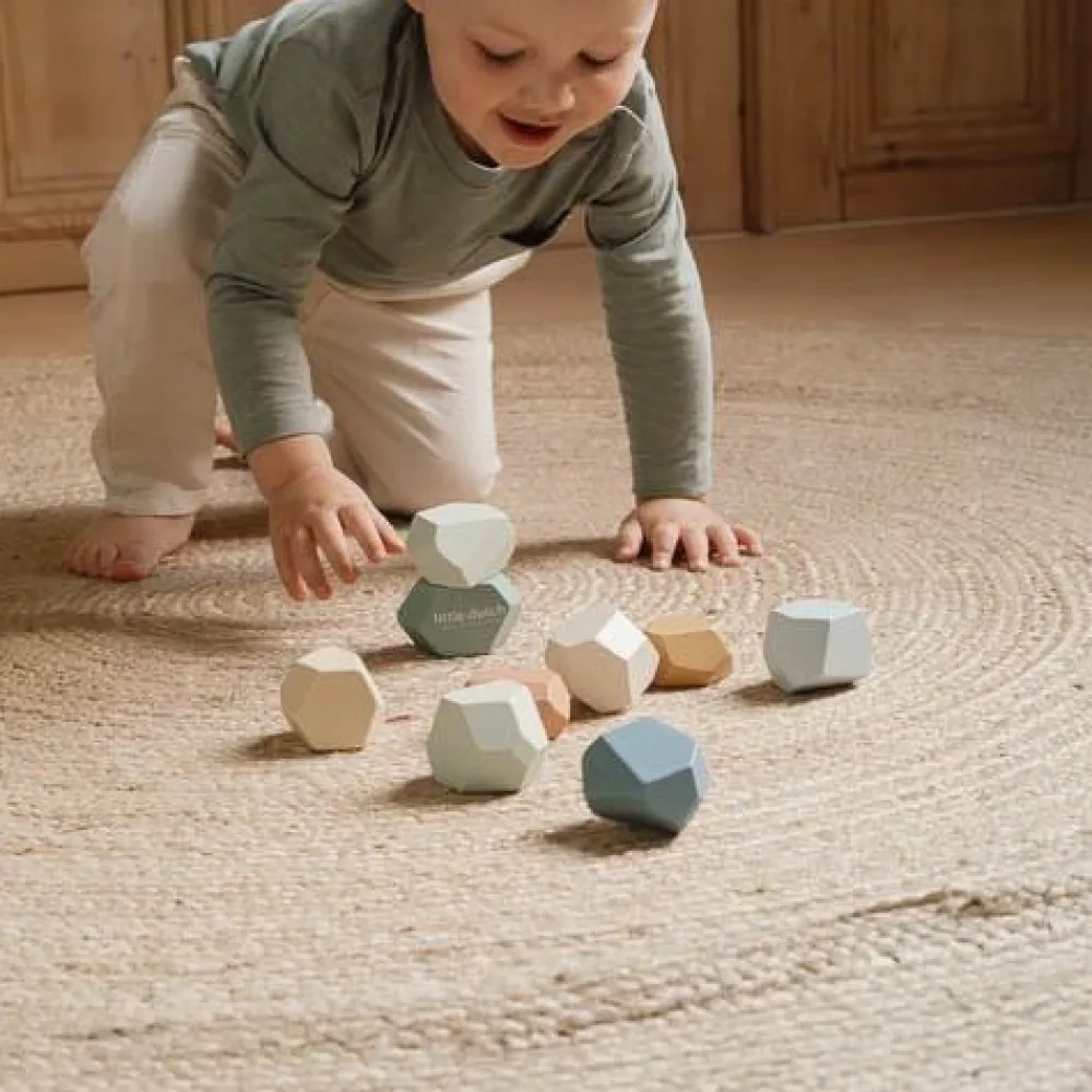 Little Dutch Stapelstenen - Meerkleurig - Forest Friends