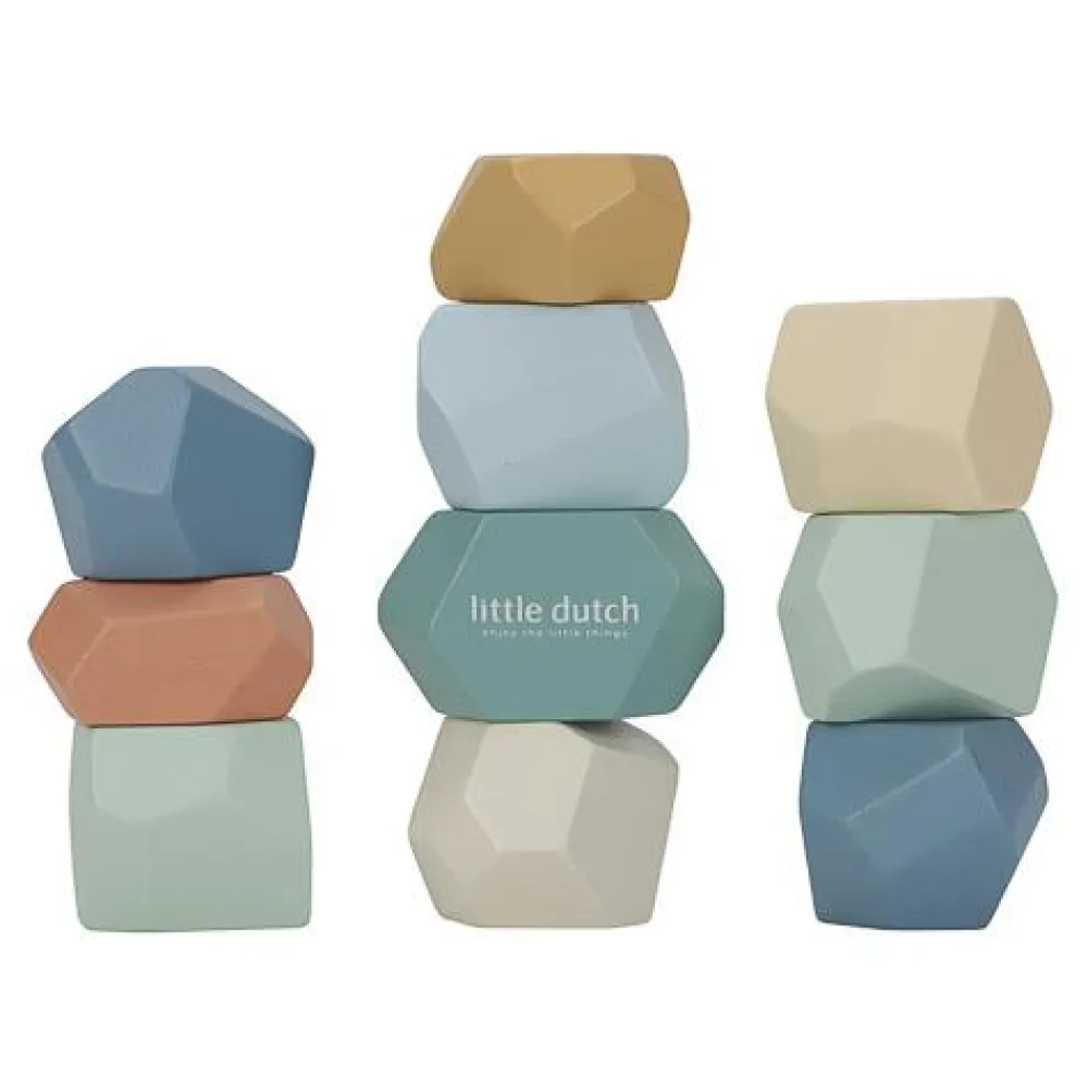 Little Dutch Stapelstenen - Meerkleurig - Forest Friends