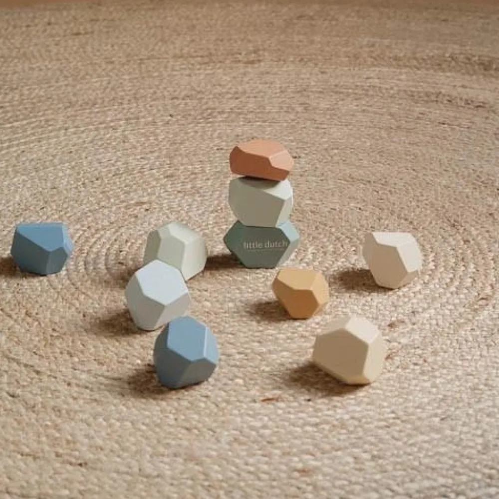 Little Dutch Stapelstenen - Meerkleurig - Forest Friends