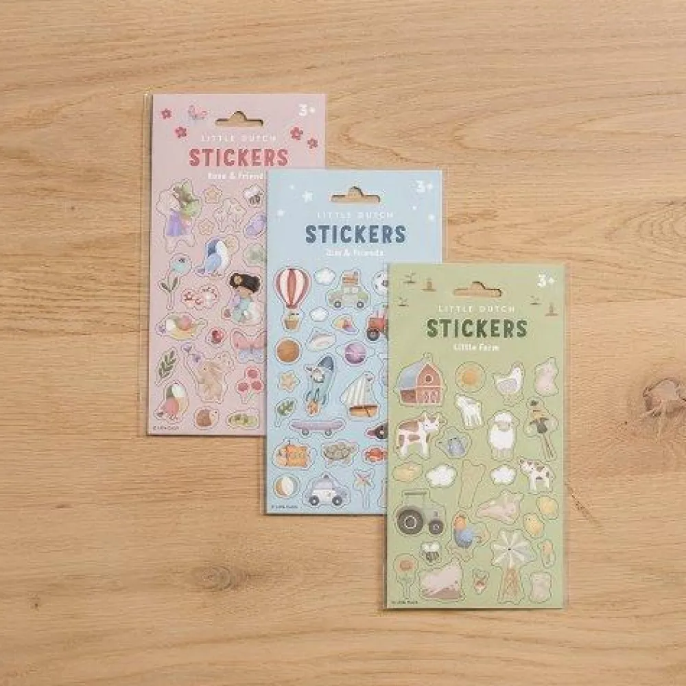 Little Dutch Stickervel Jim & Friends