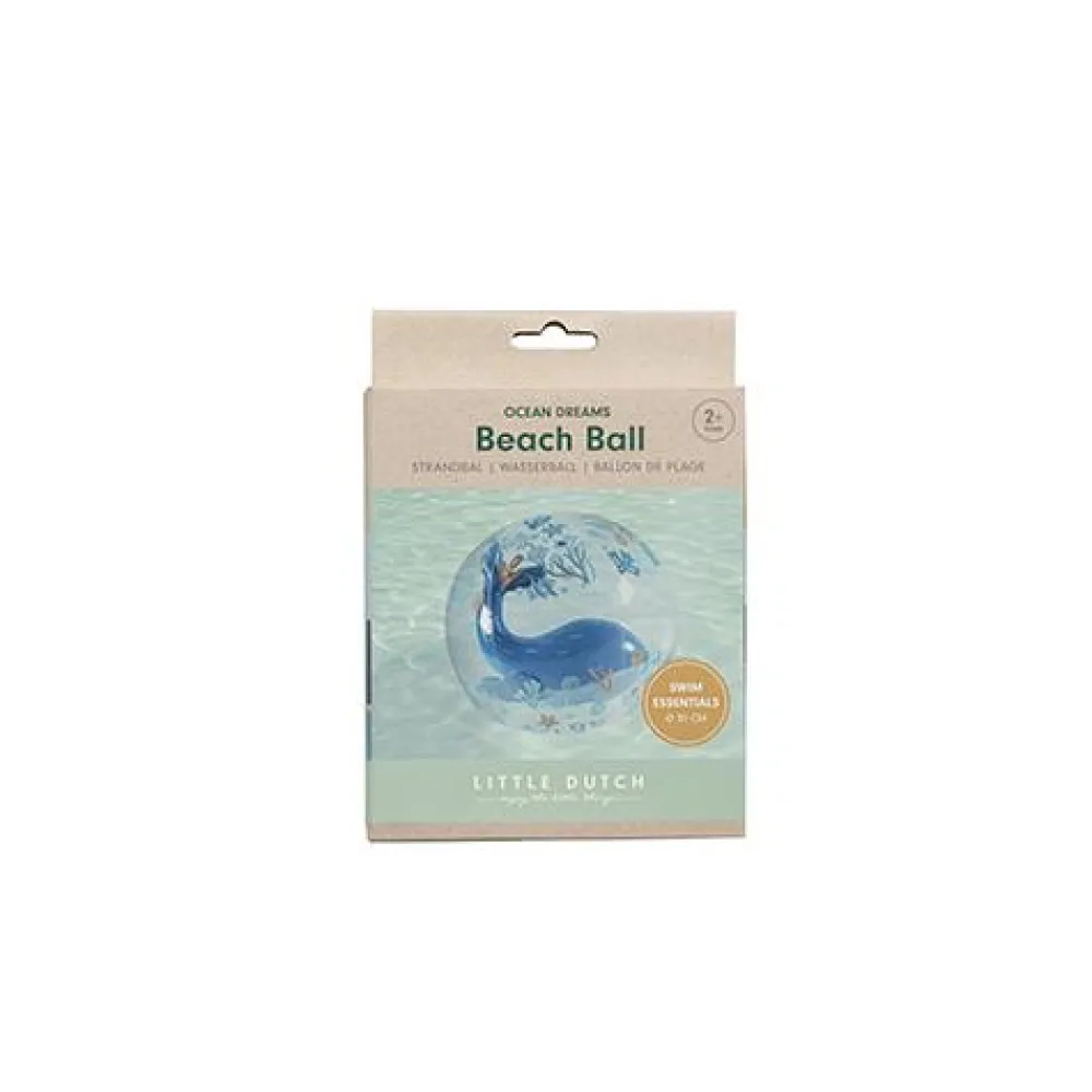 Little Dutch Strandbal - Blauw