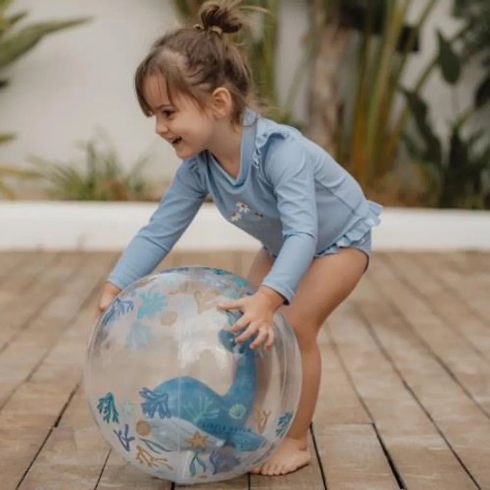 Little Dutch Strandbal - Blauw