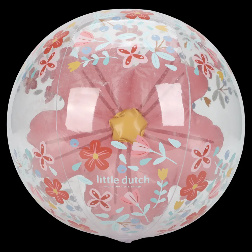 Little Dutch Strandbal 3D Figuur Pink Flowers