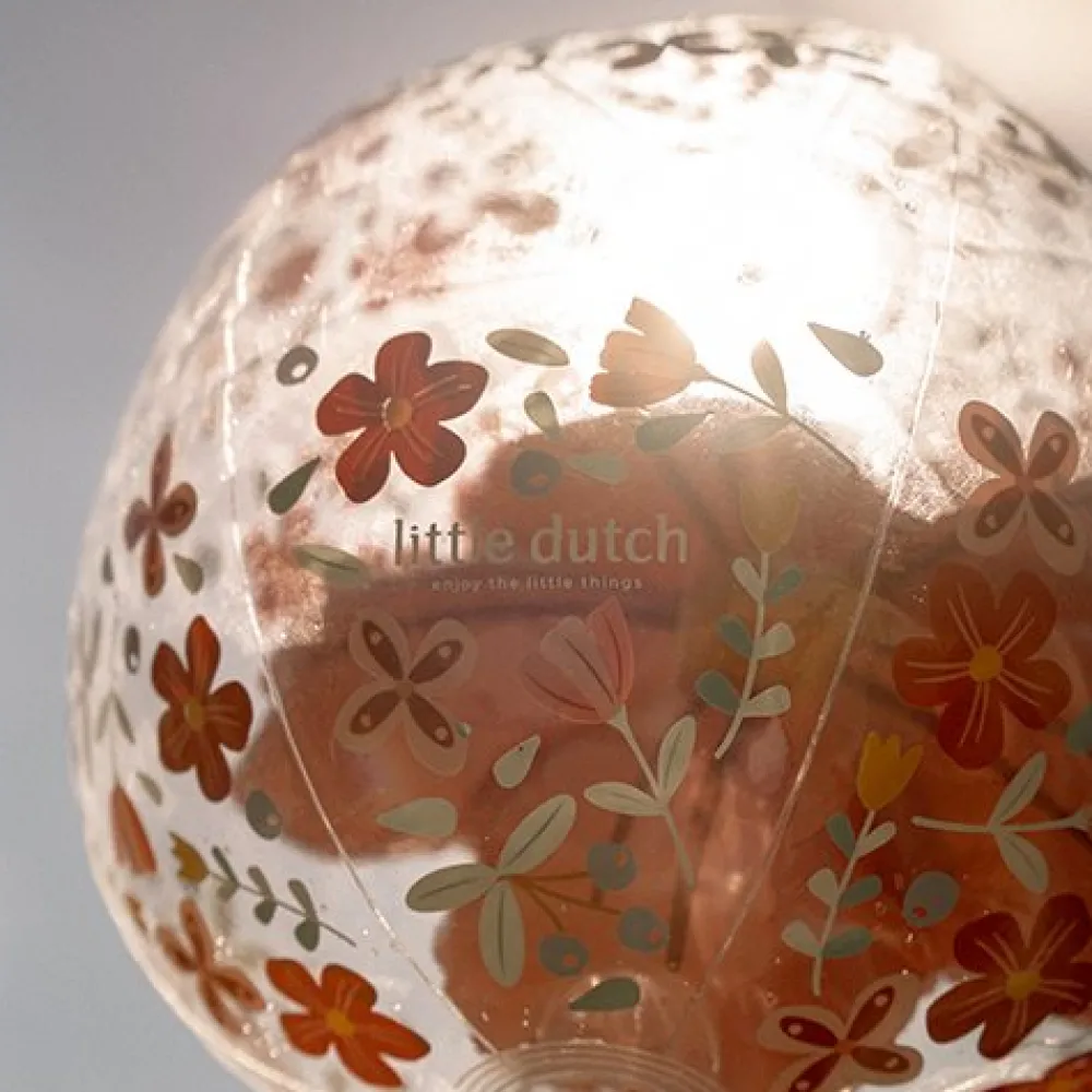 Little Dutch Strandbal 3D Figuur Pink Flowers