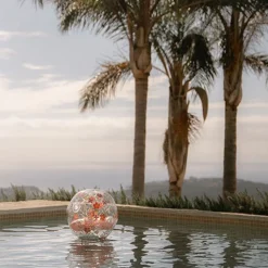 Little Dutch Strandbal 3D Figuur Pink Flowers