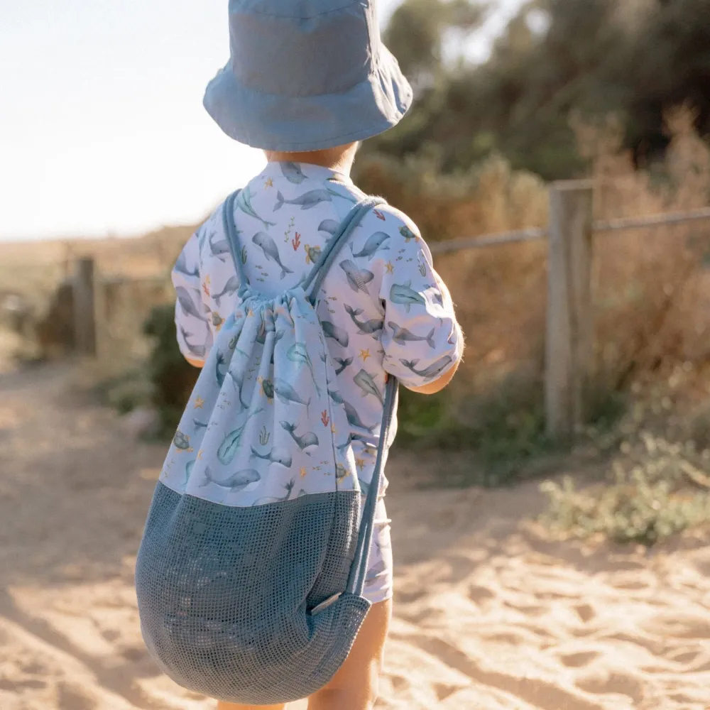 Little Dutch Strandtas - Meerkleurig - Maat one size - Sea Life