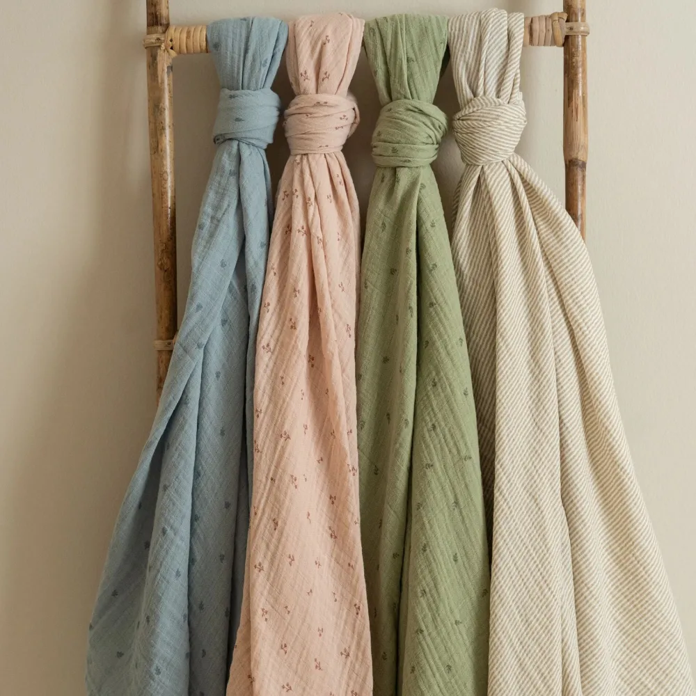 Little Dutch Swaddle - Beige - 120 cm - Essentials