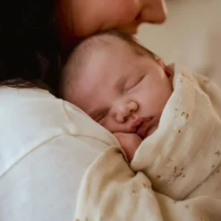 Little Dutch Swaddle - Beige - 120 cm - Newborn Naturals - Little Goose