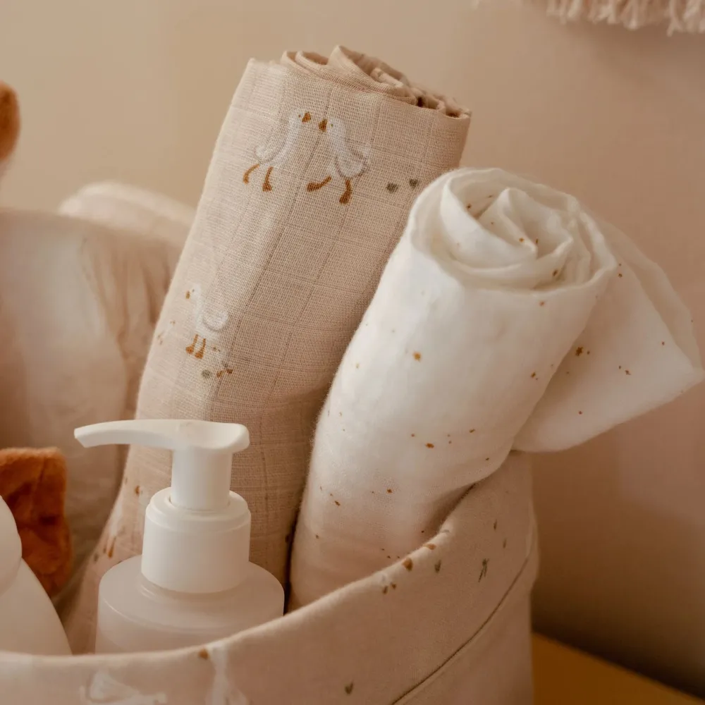 Little Dutch Swaddle - Beige - Newborn Naturals - Little Goose