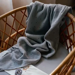 Little Dutch Swaddle - Blauw - Essentials