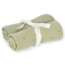 Little Dutch Swaddle - Groen - Essentials