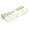 Little Dutch Swaddle - Groen - Essentials - Blueberry Leaves