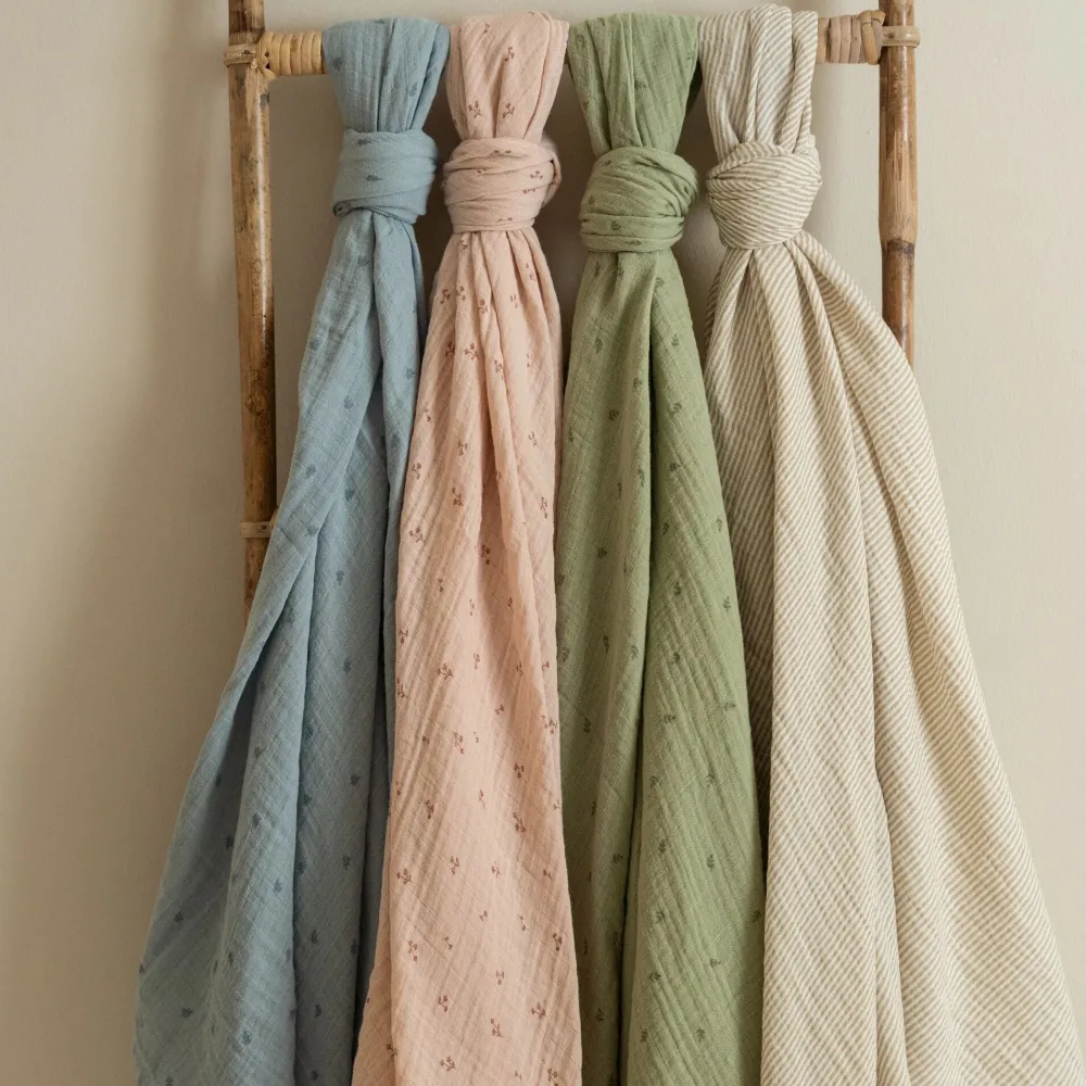 Little Dutch Swaddle - Roze - 120 cm - Essentials