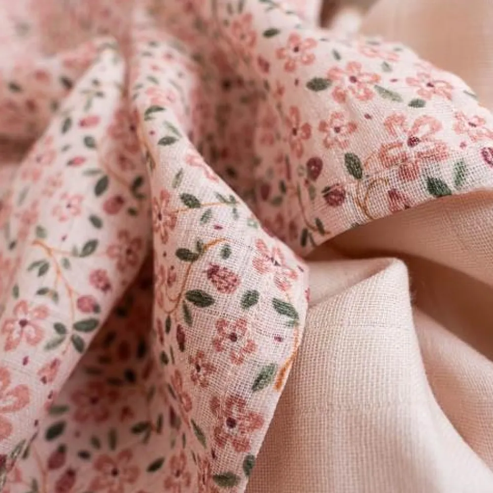 Little Dutch Swaddle - Roze - Maat 120 cm - Fairy Garden - Fairy Floral