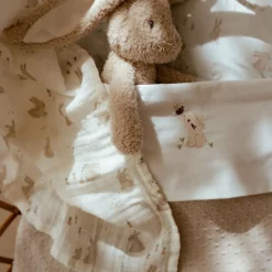 Little Dutch Swaddle - Wit - 120 cm - Newborn Naturals - Baby Bunny