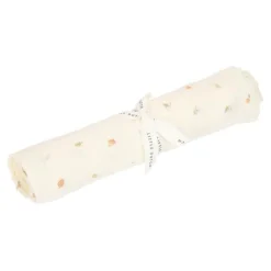 Little Dutch Swaddle - Wit - Maat 120 cm - Forest Friends - Forest Treasures