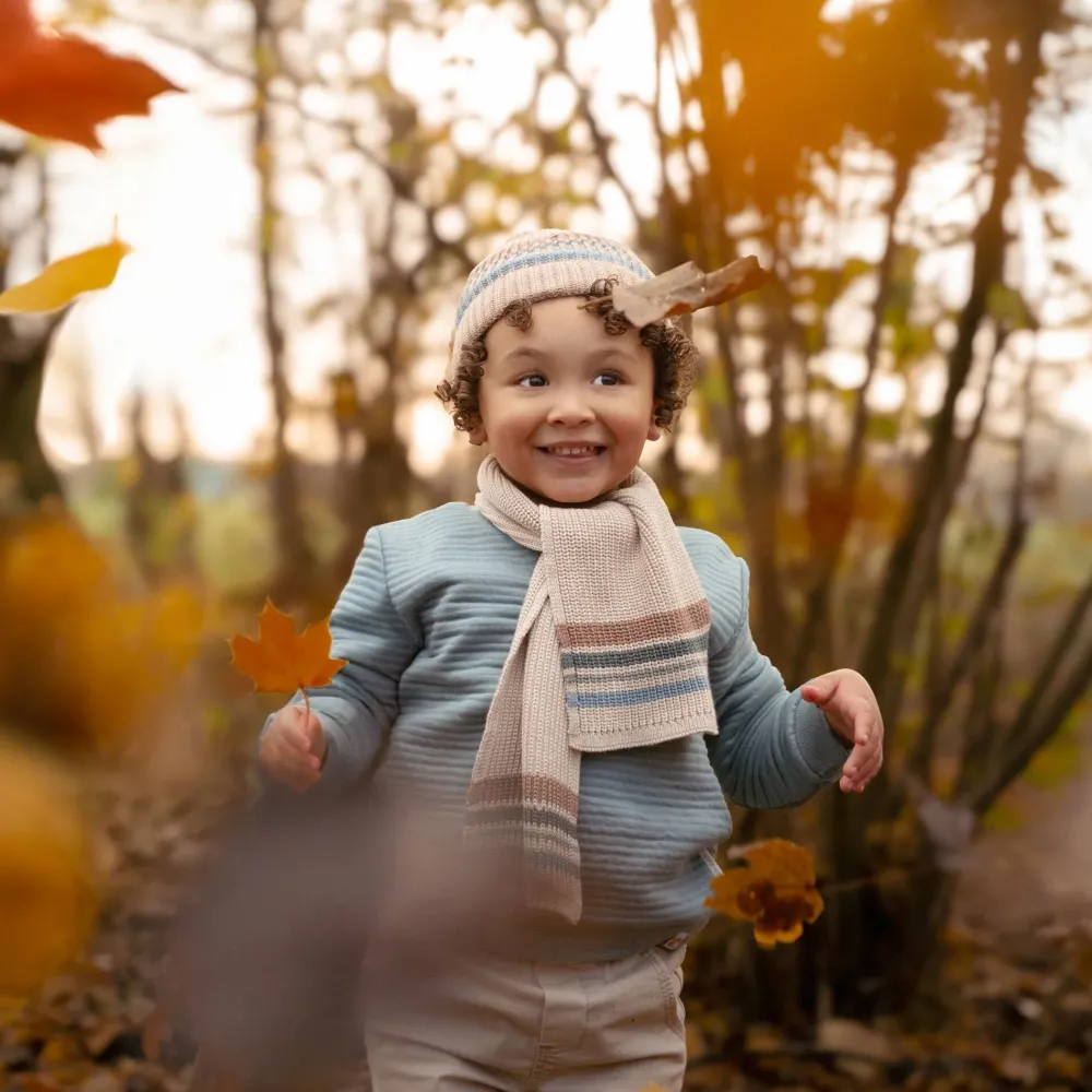 Little Dutch Sweater - Blauw - Forest Friends