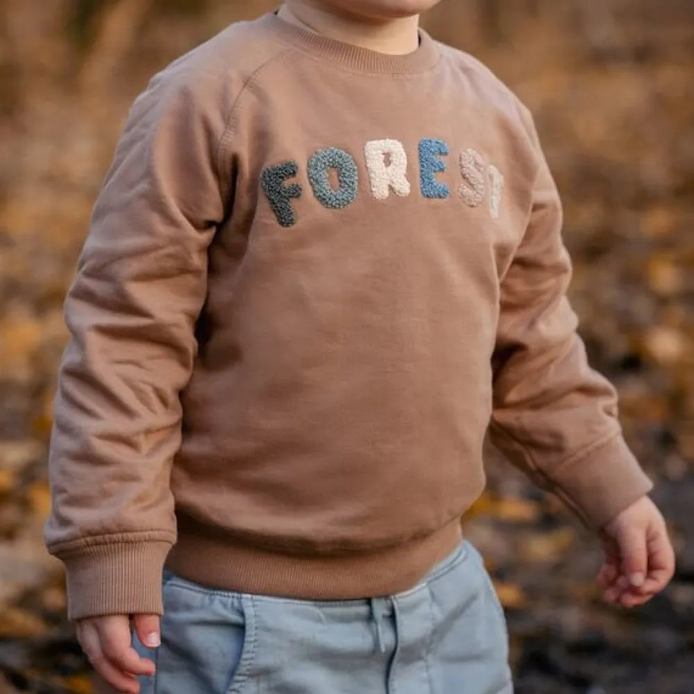 Little Dutch Sweater - Bruin - Forest Friends