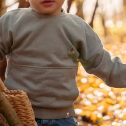 Little Dutch Sweater - Groen - Forest Friends