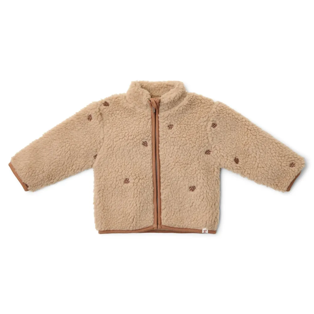 Little Dutch Teddy vest - Bruin - Forest Friends