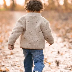 Little Dutch Teddy vest - Bruin - Forest Friends
