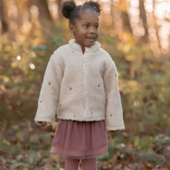 Little Dutch Teddy vest - Zand - Fairy Garden