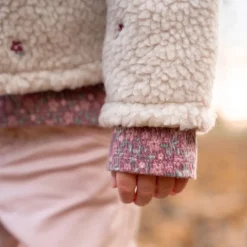 Little Dutch Teddy vest - Zand - Fairy Garden