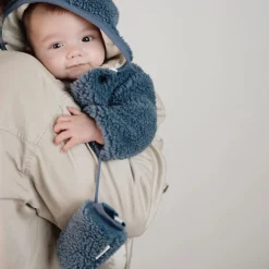 Little Dutch Teddy wanten - Blauw - Newborn Naturals