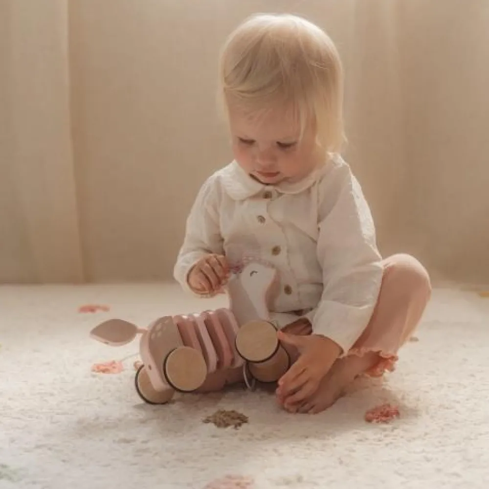 Little Dutch Trekdier Hert - Roze - Fairy Garden