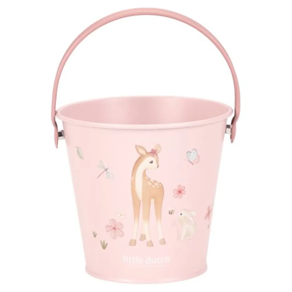 Little Dutch Tuin emmer - Roze - Fairy Garden