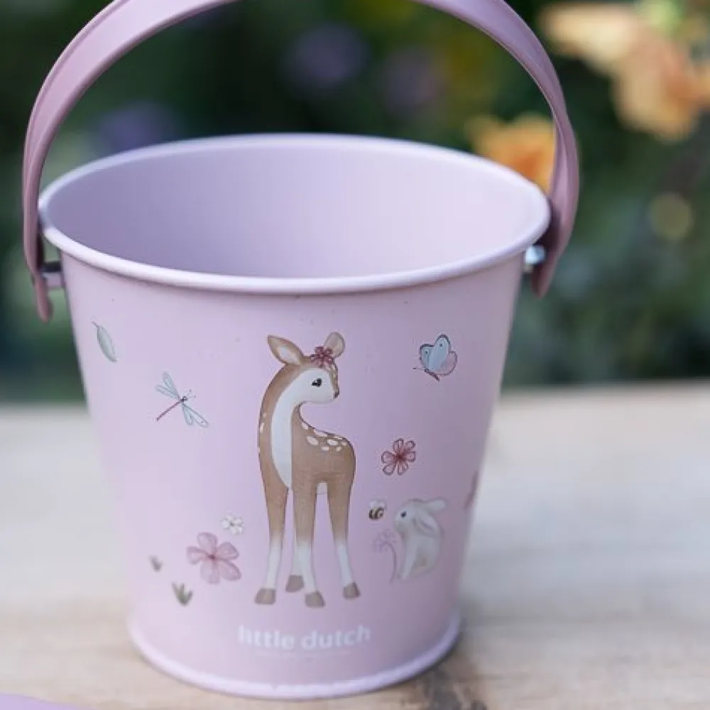 Little Dutch Tuin emmer - Roze - Fairy Garden
