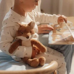 Little Dutch Tweedelige pyjama - Wit - Forest Friends - Forest Treasures