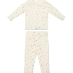 Little Dutch Tweedelige pyjama - Wit - Fairy Garden - Fairy Blossom