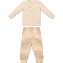 Little Dutch Tweedelige pyjama - Zand - Gestreept