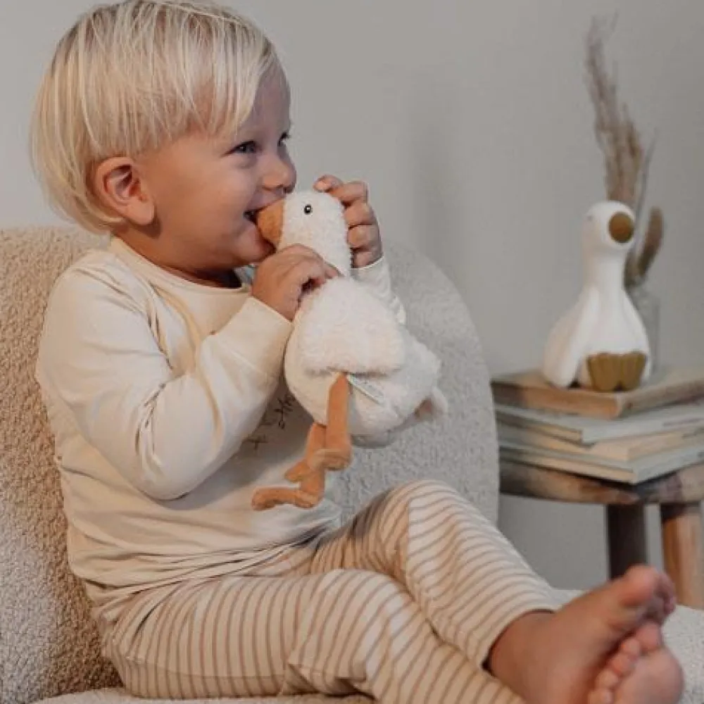 Little Dutch Tweedelige pyjama - Zand - Gestreept