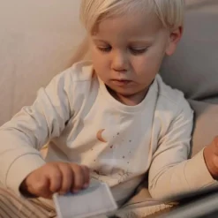 Little Dutch Tweedelige pyjama - Zand - Gestreept