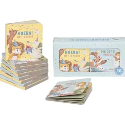 Little Dutch Uitdeelboekjes - Hoera! Het is feest & Muziekparade - NL