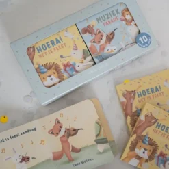 Little Dutch Uitdeelboekjes - Hoera! Het is feest & Muziekparade - NL