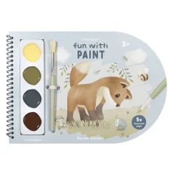 Little Dutch Verfboek Forest Friends