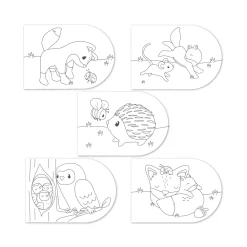 Little Dutch Verfboek Forest Friends